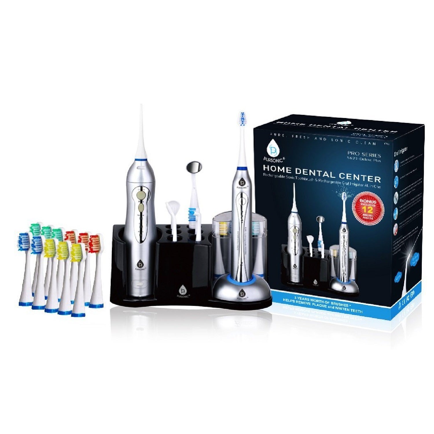 Rechargeable Electric Toothbrush and Rechargeable Water Flosser-0