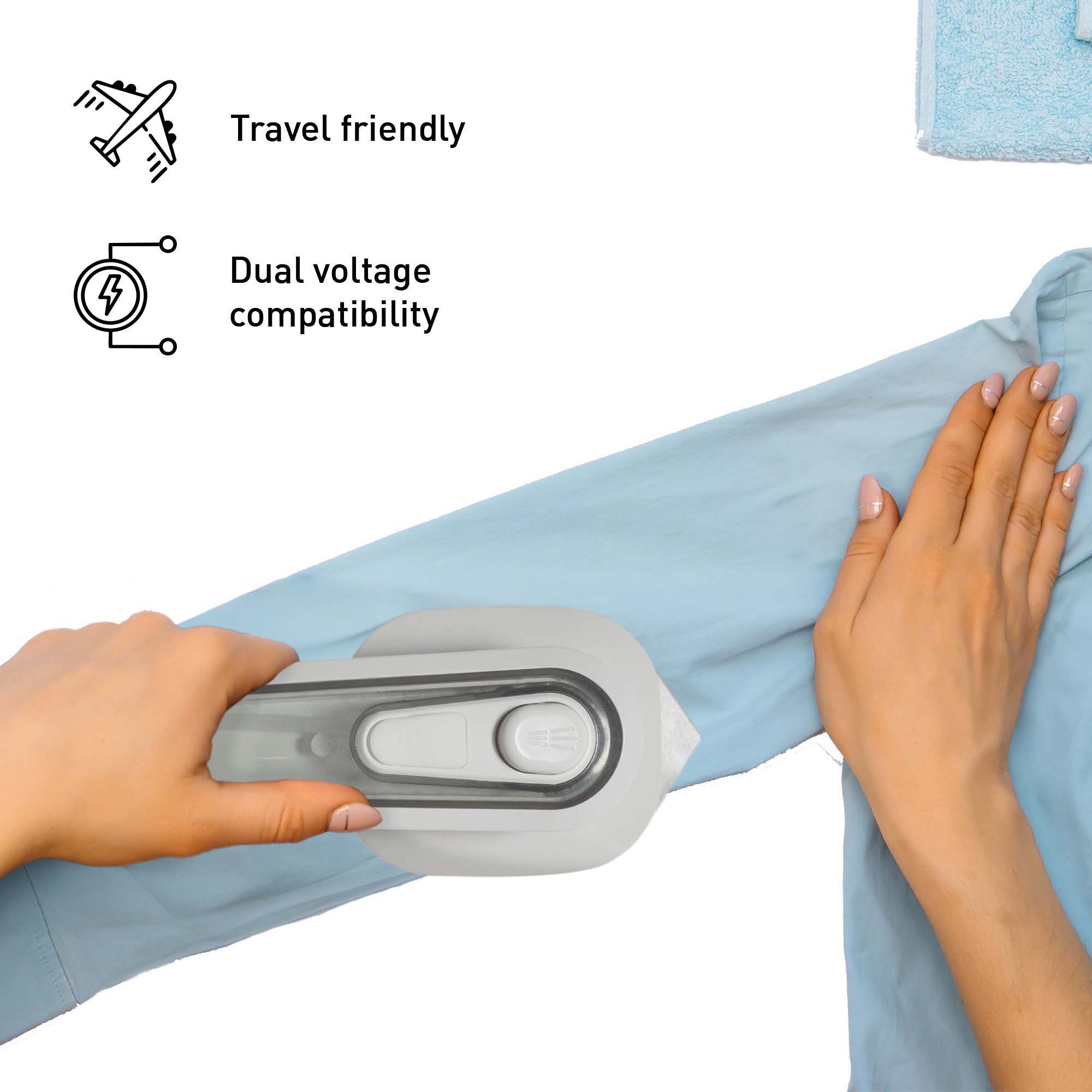 🧺 Pursonic Ultimate Laundry & Fabric Care Bundle – Mini Iron, Fabric Shaver & Electric Towel Warmer-2