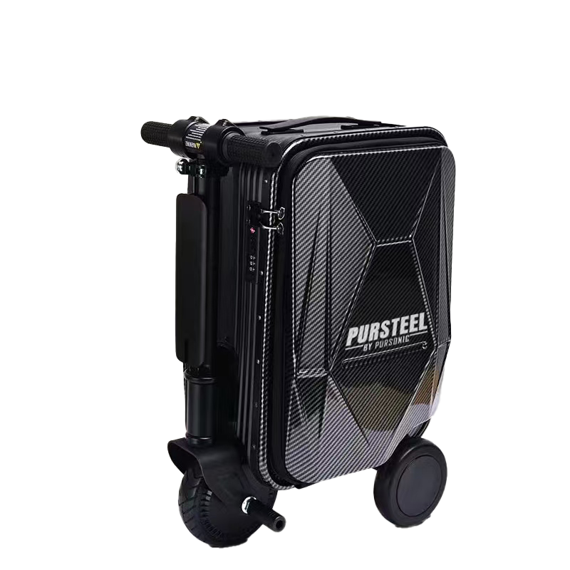 Pursteel Electric Ride-On Luggage – Smart Travel with Speed, Storage & Style-3