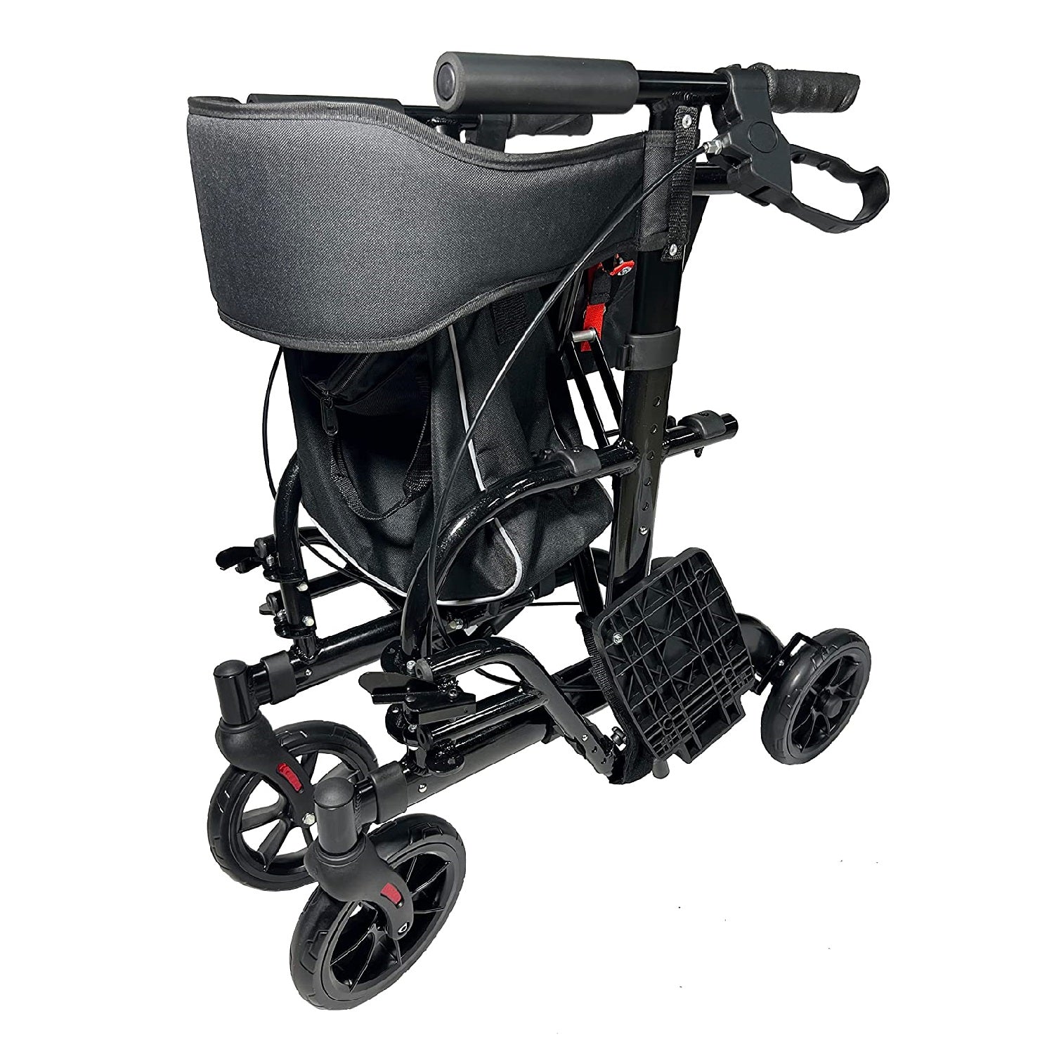 2 IN 1 Rolling Rollator Walker-4
