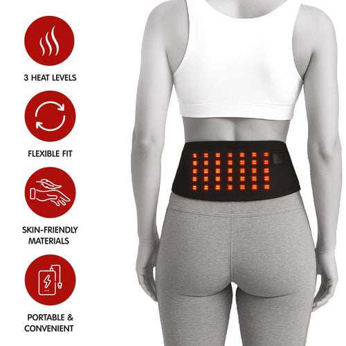 Full-Body Red & Infrared Light Therapy Recovery System – Targeted Wraps for Neck, Shoulder, Back, Knee & Elbow Pain Relief-1